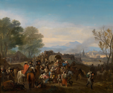 Horrors of War, End of 17th-Early 18th cen. Creator: Jan van Huchtenburgh.