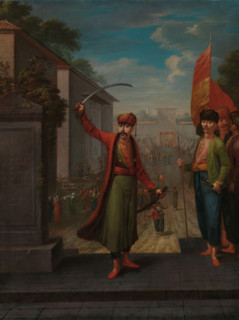 Patrona Halil, 1730-1735. Creator: Jean Baptiste Vanmour.
