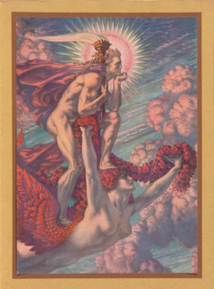 Le Génie Vainqueur (The victorious genius), 1900s. Creator: Jean Delville.