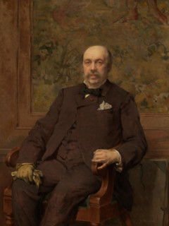 Self-portrait, 1860. Creator: Jean Francois Portaels.