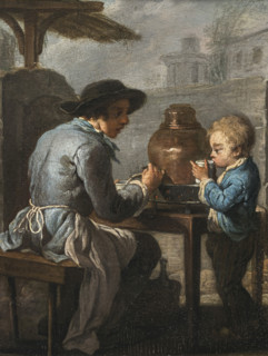 The chocolate vendor, before 1806. Creator: Jean-Baptiste Charpentier the elder.