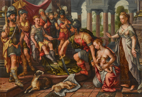 The Judgment of Solomon, 1562. Creator: Joachim Beuckelaer.