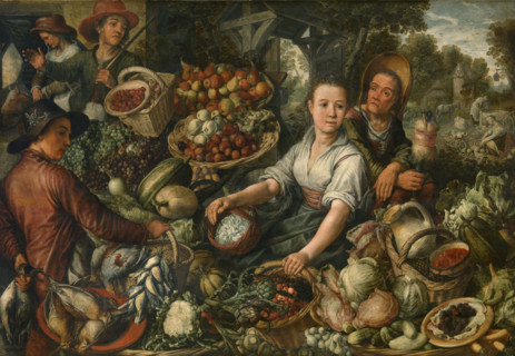 Vegetable Market, 1567. Creator: Joachim Beuckelaer.