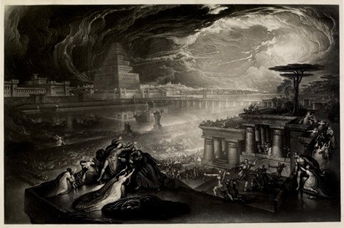 The Fall of Babylon, 1831. Creator: John Martin.