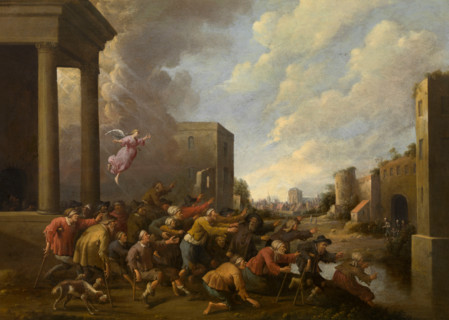 The Pool of Bethesda, First Half of 17th cen. Creator: Joost Cornelisz Droochsloot.