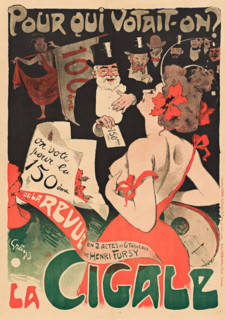 La Cigale, 1898. Creator: Jules Alexandre Grun.