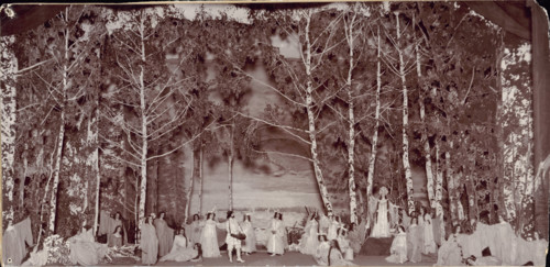 Scene from the fifth act of the opera Sadko by N. Rimsky-Korsakov, 1906. Creator: Karl August Fischer.