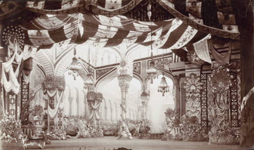 Naina's Magical Garden. Scene from the 3rd act of the opera "Ruslan and Lyudmila" by M.... c1900. Creator: Karl August Fischer.