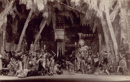 Scene from the opera "Salammbô" by Andrey Arends, c1910. Creator: Karl August Fischer.