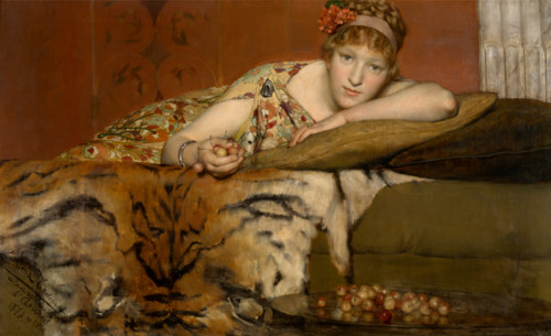 Cherries, 1873. Creator: Lawrence Alma-Tadema.