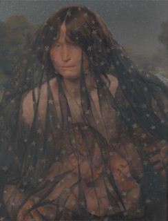 Allegory of the Night, 1891. Creator: Leon Frederic.