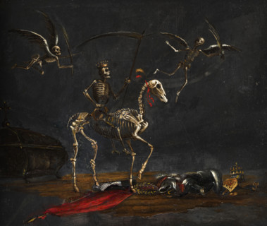 Mors Triumphans (Death Triumphant), First Half of 17th cen. Creator: Leonard Bramer.