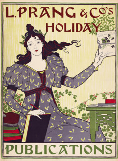 L. Prang & Co's Holiday, 1895. Creator: Louis John Rhead.