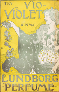 Try Vio-Violet a New Lundborg Perfume, 1895. Creator: Louis John Rhead.