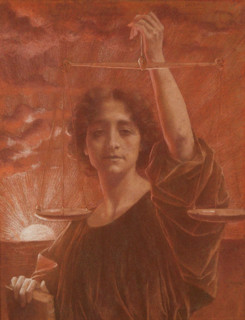Justice, c1906. Creator: Lucien Lévy-Dhurmer.
