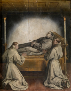 The Life of Saint Didacus of Alcalá: Death of Saint Didacus, Between 1591 and 1600. Creator: Martin de Vos.