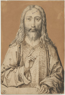 Blessing Christ, c1470. Creator: Martin Schongauer.