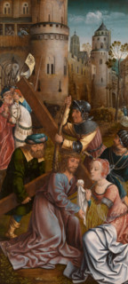 The Bearing of the Cross, 1510. Creator: Master of Frankfurt.