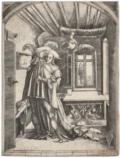 The Embrace, c1502-1503. Creator: Matthäus Zasinger.