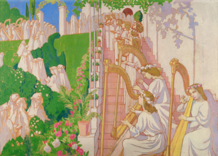 L'Oratorio pour "L'Éternel Printemps", 1904. Creator: Maurice Denis.