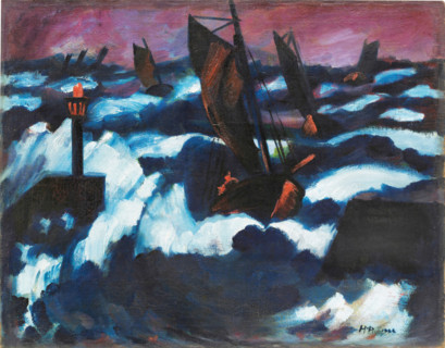 Baltic Sea, 1922. Creator: Max Pechstein.