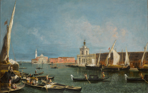 The Punta Della Dogana from the Ca' Giustinian, Looking South. Creator: Michele Marieschi.