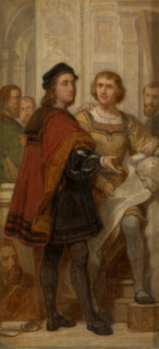 The Painters Raphael and Bernard van Orley, 1860s-1870s. Creator: Nicaise de Keyser.