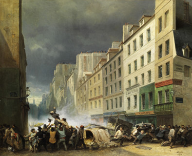 The July Revolution of 1830 Creator: Nicholas Edward Gabe.