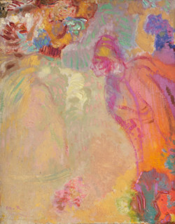 L'Apparition (The Apparition), c1900. Creator: Odilon Redon.