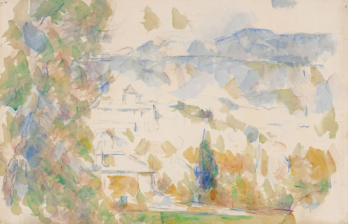 Les Bastides Lou Deven et Barbaroux, 1900-1906. Creator: Paul Cezanne.