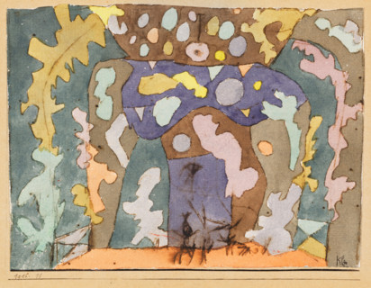 Kleines Bühnenbild (Small stage set), 1916. Creator: Paul Klee.