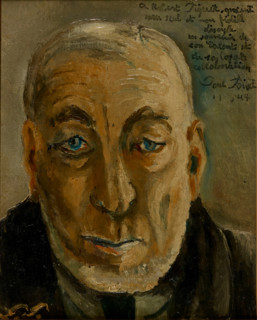 Self-portrait (Dedicated to Robert Piguet), 1944. Creator: Paul Poiret.
