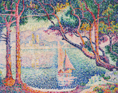 Antibes. La Pointe de Bacon, 1917. Creator: Paul Signac.