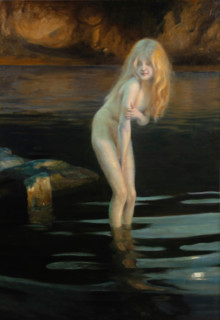 Au crépuscule (At Twilight), c1905-1910. Creator: Paul-Emile Chabas.