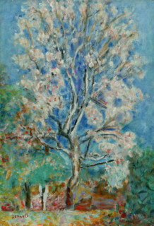 L'amandier en fleurs (Almond tree in bloom, c1930. Creator: Pierre Bonnard.