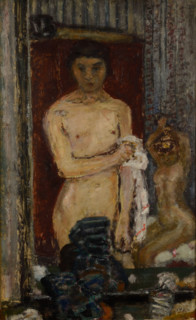 Nus se reflétant dans une glace (Nudes reflected in a mirror), 1907. Creator: Pierre Bonnard.