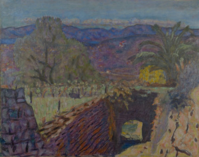 Southern landscape in mistral weather, 1922. Creator: Pierre Bonnard.