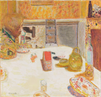 The Dining Room in Le Cannet, 1932. Creator: Pierre Bonnard.