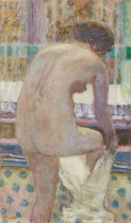 Nu s'habillant, 1925. Creator: Pierre Bonnard.