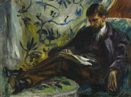 Portrait of Edmond Maître (1840-1898), 1871. Creator: Pierre-Auguste Renoir.