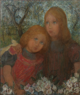 Lente Idylle (Spring Idyll), c1901. Creator: Piet Mondrian.