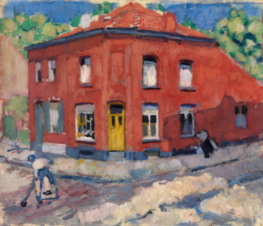 The Red House, Late Snow, 1907-1908. Creator: Rik Wouters.