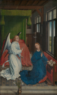 The Annunciation, 1460. Creator: Rogier Van der Weyden.