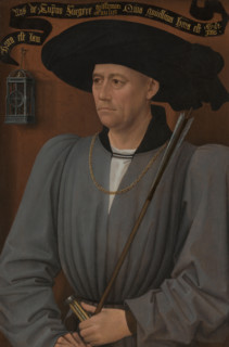 Portrait of a Tournament Judge. Creator: Rogier Van der Weyden.