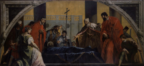 The Arrival of the Body of Saint Mark in Venice, 1728. Creator: Sebastiano Ricci.