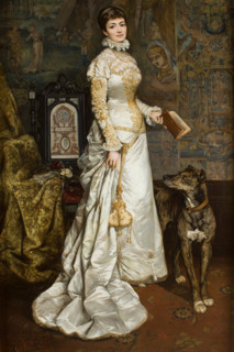 Portrait of Helena Modrzejewska, 1879-1880. Creator: Tadeusz Ajdukiewicz.