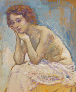 Le Modèle. Creator: Théo van Rysselberghe.