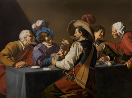 Card Players. Creator: Theodoor Rombouts.