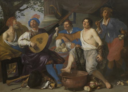Allegory of the Five Senses, c1632. Creator: Theodoor Rombouts.