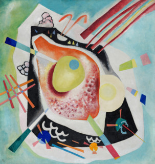 White Oval, 1921. Creator: Vassily Kandinsky.